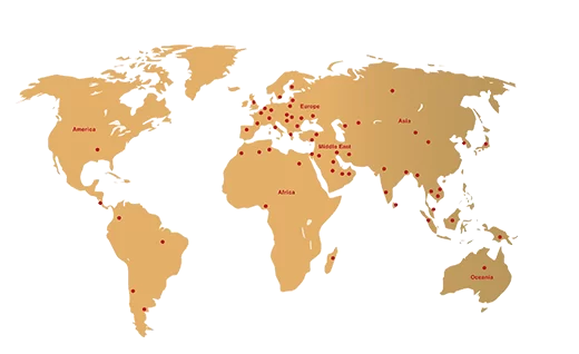 RF Vacuum NEMESIS Sales Map